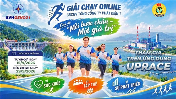 Công ty ĐHĐ: Hưởng ứng chuỗi hoạt động Văn hóa - Thể thao năm 2026 của Tổng công ty Phát điện 1.