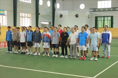 DHD Tham dự giải Quần vợt CNVCLĐ Bảo Lộc năm 2015