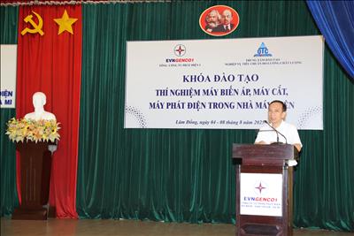 Tổng công ty Phát điện 1 tổ chức khóa đào tạo thí nghiệm máy biến áp, máy cắt, máy phát điện trong nhà máy điện