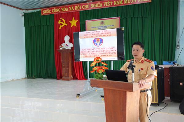 CÔNG TY CỔ PHẦN THUỶ ĐIỆN ĐA NHIM - HÀM THUẬN - ĐA MI PHỐI HỢP TỔ CHỨC TUYÊN TRUYỀN PHỔ BIẾN LUẬT GIAO THÔNG ĐƯỜNG THỦY NỘI ĐỊA VÀ PHÒNG, CHỐNG ĐUỐI NƯỚC TẠI XÃ LA DẠ, XÃ ĐỒNG KHO, TỈNH LÂM ĐỒNG NĂM 2026